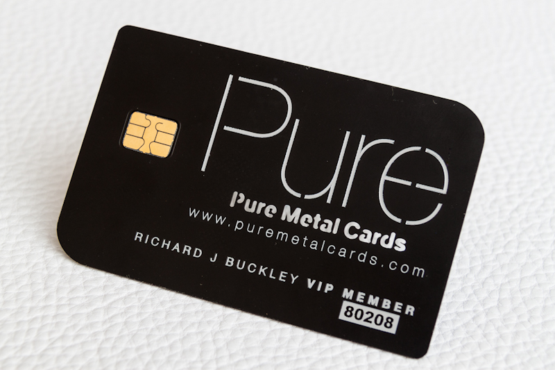Making a Memorable Metal VIP or Membership Card