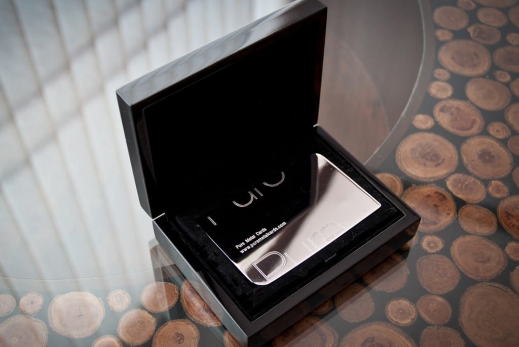 Silver Business Cards Make A Statement With Sterling Silver