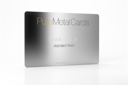 Stainless Steel Metal Cards, Free Shipping