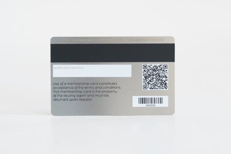 Stainless Steel Business Cards - PURE METAL CARDS