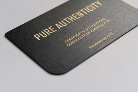 Metal Certificate of Authenticity Cards - Pure Metal Cards
