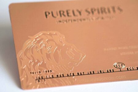 Copper Prism Cards