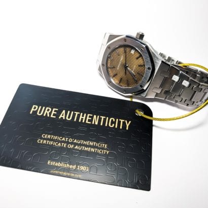 Certificate of Authenticity Cards - Pure Metal Cards