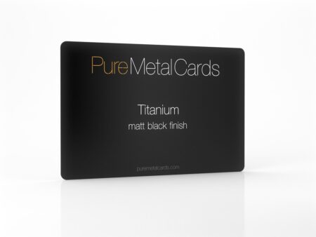 Brushed Gold Titanium Cards