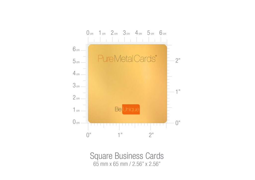 Square Size Business Card Holder, The ShowCase